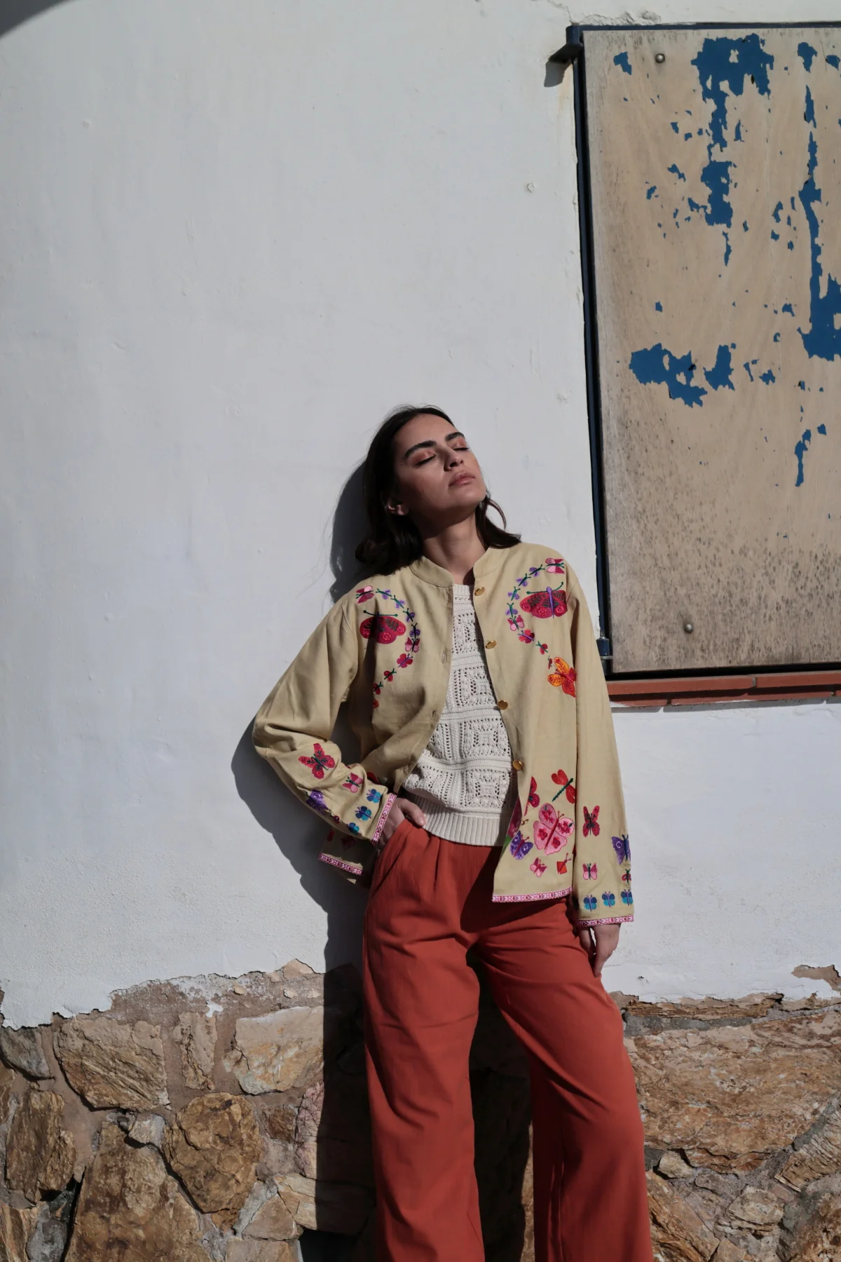 Chaqueta bordada Marcella MX39 - Image 3