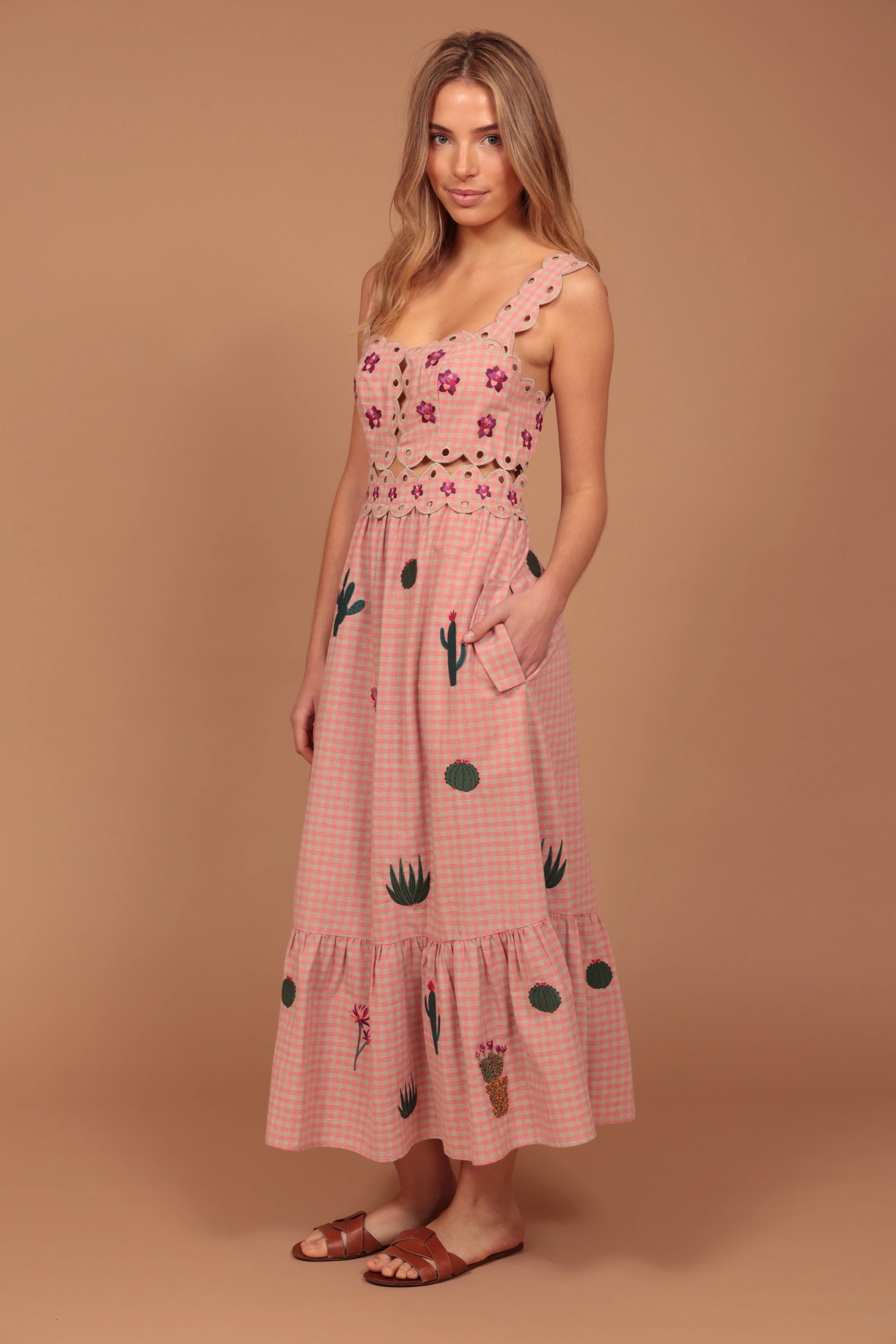 VESTIDO LARGO CACTUS GRACE CE147 - Image 4