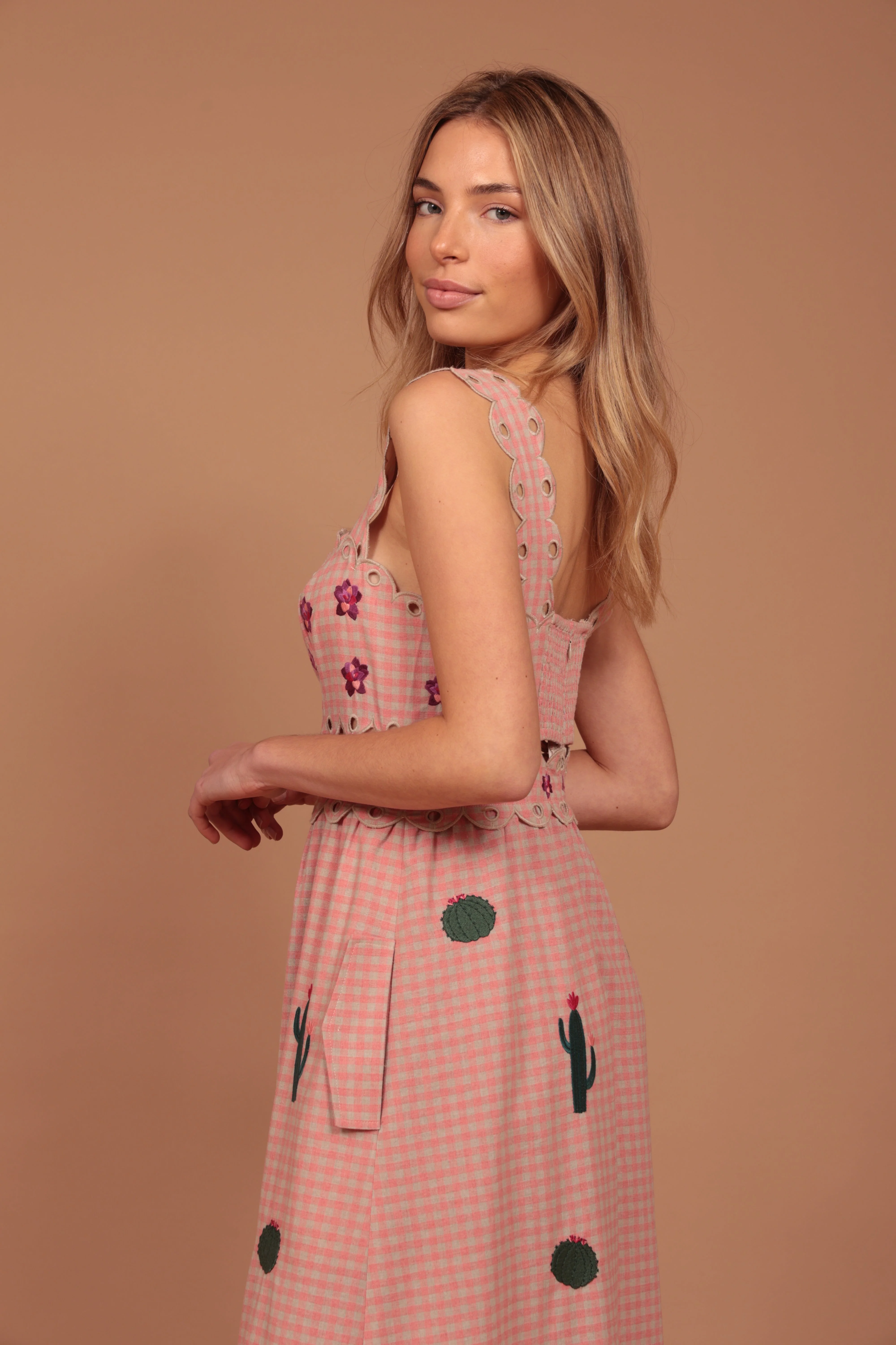 VESTIDO LARGO CACTUS GRACE CE147 - Image 5