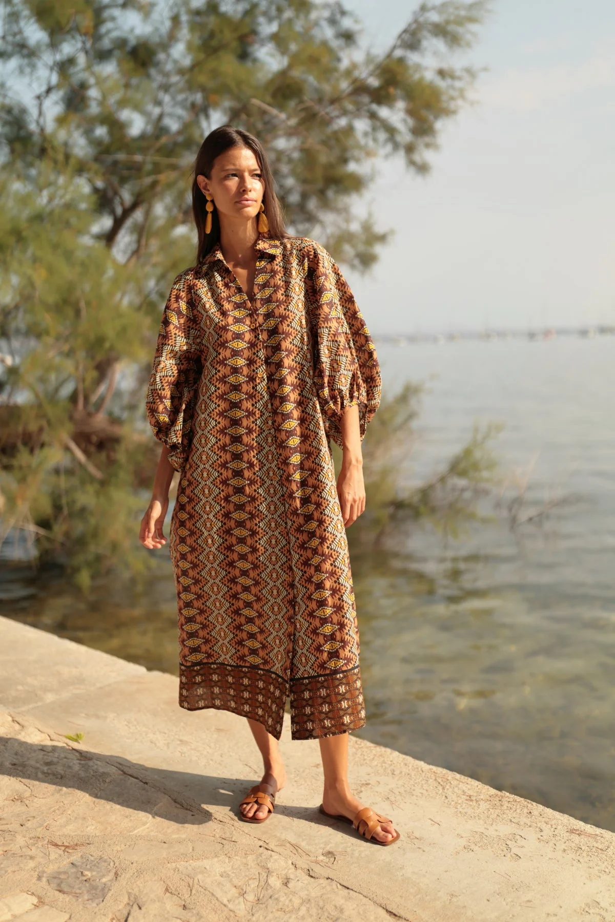 VESTIDO CAMISERO ETNIA PE809 - Image 3