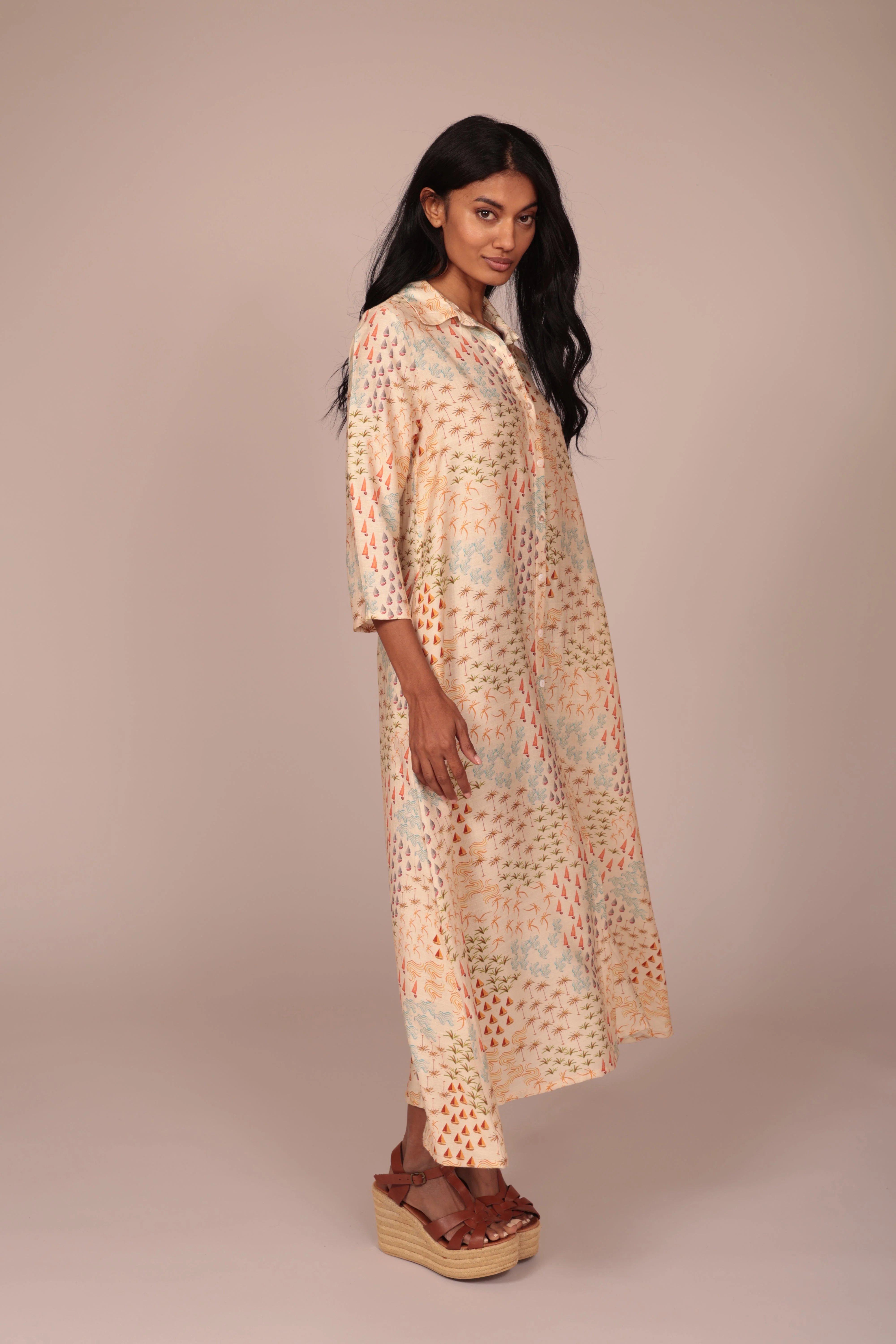 VESTIDO CAMISERO MARÈS BS808 - Image 3