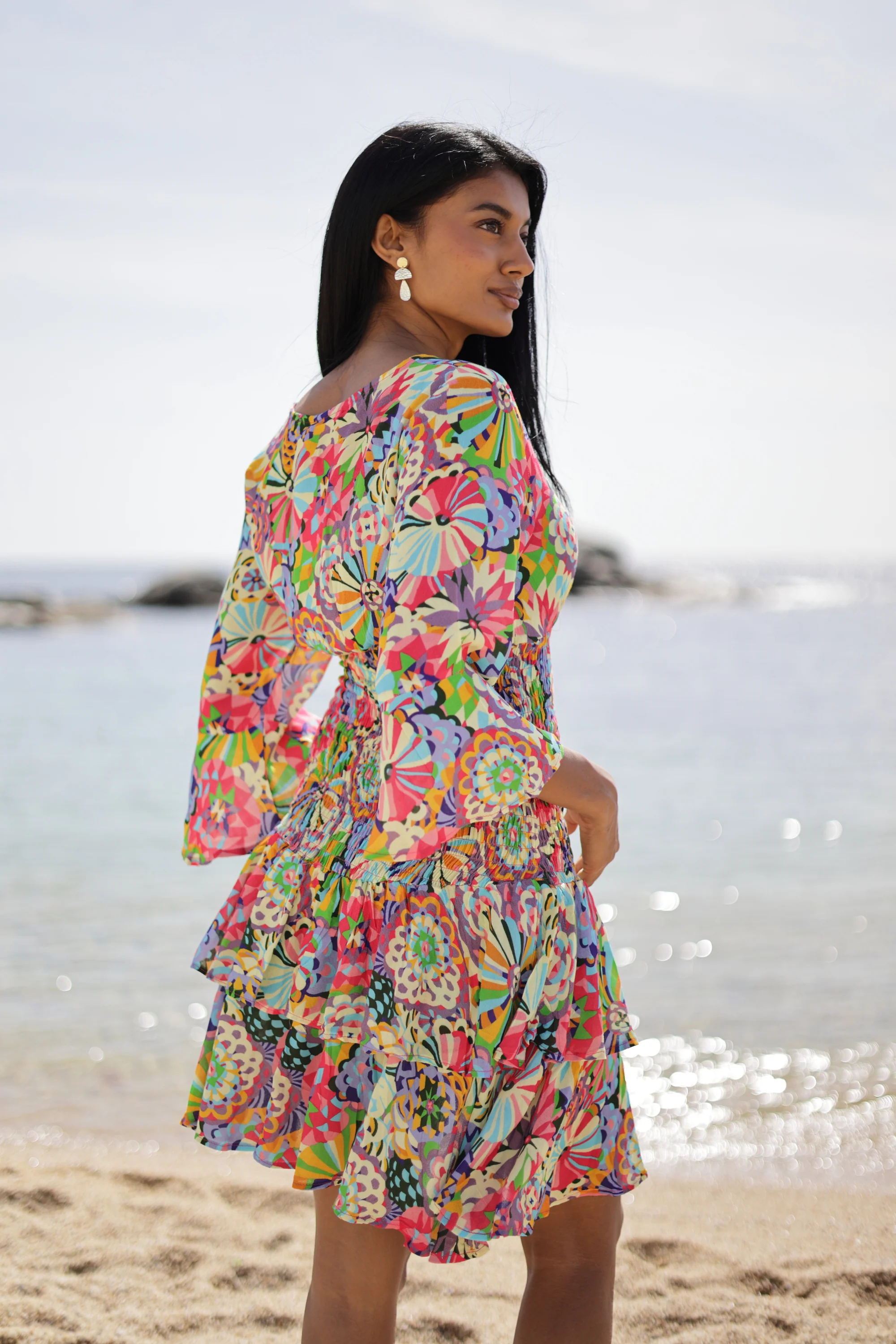 Vestido corto Aurelie Colección Papeete AL16 - Image 4